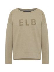 ELBSAND Bluza "Aruna" w kolorze szarobrązowym rozmiar: S. Brązowe bluzy ELBSAND, s, bez wzorów, bez kaptura. Za 145.95 zł.