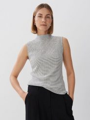 Someday. Top w kolorze szarym rozmiar: 40. Szare topy someday., bez wzorów, bez kołnierzyka, bez ramiączek. Za 100.99 zł.