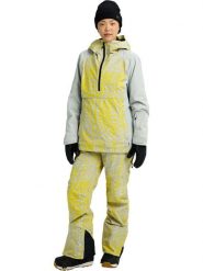 Burton Kurtka narciarska "[ak] Kimmy GORE-TEX 2L" w kolorze żółto-szarym rozmiar: L. Szare kurtki narciarskie Burton, l, bez wzorów, z gore-texu, bez kaptura, narciarskie, gore-tex. Za 1,314.95 zł.
