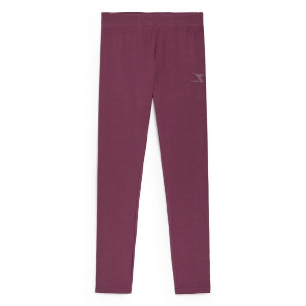 Legginsy damskie DIADORA L.LEGGINGS CORE. Fioletowe bielizna termoaktywna damska Diadora, bez wzorów, bez ramiączek. Za 49.99 zł.