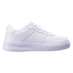 Buty Martes Makon 92800602934 białe. Białe buty treningowe bez wzorów, bez zapięcia. Za 208.04 zł.