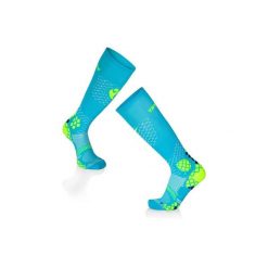 Skarpety uciskowe do biegania 3/4 Skarpety uciskowe Turkusowo-żółte. Niebieskie skarpetki TRY TO FLY, bez wzorów. W wyprzedaży za 88.76 zł.
