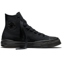 Buty sportowe Converse Chuck Taylor Throwback. Czarne buty treningowe Converse, bez wzorów, z materiału, bez zapięcia. Za 590.00 zł.