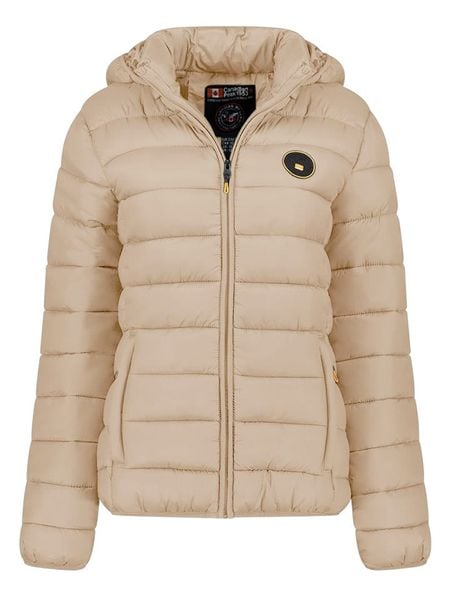 Canadian Peak Kurtka pikowana "Atikamapeak" w kolorze beżowym rozmiar: XL. Brązowe kurtki Canadian Peak, xl, bez wzorów, bez kaptura. Za 171.68 zł.