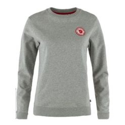 Bluza damska Fjällräven 1960 Logo Badge Sweater. Szare bluzy FJÄLRÄVEN KANKEEN, xs, bez wzorów, casualowe, bez ramiączek, bez kaptura. Za 439.99 zł.