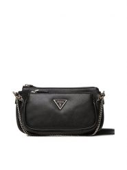 Guess Torebka Noelle (ZG) Mini Bags HWZG78 79710 Czarny. Czarne listonoszki Guess, z aplikacjami, ze skóry, bez dodatków. Za 319.99 zł.