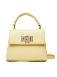 Furla Torebka 1927 WB00109 ARE000 3684S Żółty. Żółte torebki klasyczne Furla, bez wzorów, ze skóry, bez dodatków. Za 1,859.00 zł.