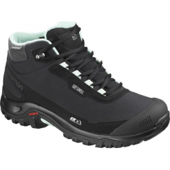 Salomon Damskie Buty Shelter Cs Wp W, Black/Black/Eggshell Blue, 38.0. Buty treningowe marki Salomon. W wyprzedaży za 385.00 zł.