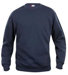 Clique Basic Roundneck Junior blu granatowy wygodna bluza – dark navy. Niebieskie bluzy CLIQUE, m, bez wzorów, z bawełny, bez kaptura. Za 141.17 zł.