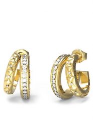Guess Kolczyki JUBE04 587JW Złoty. Żółte kolczyki Guess, metalowe. Za 209.99 zł.