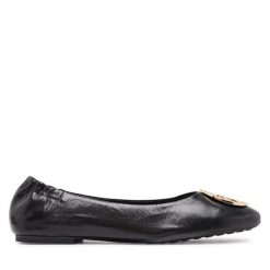 Baleriny Tory Burch. Czarne baleriny Tory Burch, bez wzorów, bez obcasa, bez zapięcia. Za 1,139.99 zł.
