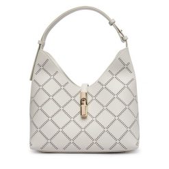 Torebka Furla. Białe torebki klasyczne Furla, bez wzorów, klasyczne, bez dodatków. Za 1,389.00 zł.