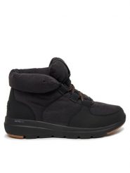Skechers Botki On-The-Go Glacial Ultra - Trend Up 144194/BLK Czarny. Czarne botki Skechers, bez wzorów, z materiału, bez obcasa, na płaskiej podeszwie, bez zapięcia. Za 248.99 zł.