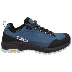 Buty trekkingowe damskie CMP Vertyx Low. Niebieskie buty trekkingowe Campagnolo, z materiału, bez zapięcia. Za 455.39 zł.