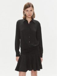 Pinko Sukienka codzienna Arzach 102306 A193 Czarny Flare Fit. Czarne sukienki Pinko, na co dzień, bez wzorów, z syntetyku, bez kołnierzyka, bez ramiączek, proste. Za 519.99 zł.