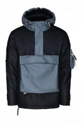 KURTKA PRZEJŚCIOWA RAINS WODOODPORNA UNISEX GLACIAL ANORAK M/L. Niebieskie kurtki Rains, l, bez wzorów, z dresówki, sportowe, bez kaptura. Za 1,599.00 zł.