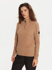 Dare2B Bluza techniczna Glamourize II DWA735 Beżowy Regular Fit. Brązowe bluzy bez kaptura Dare2B, bez wzorów, z syntetyku, bez kaptura, narciarskie. Za 109.99 zł.