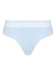 Triumph Figi klasyczne Feel Of Modal 10214403 Błękitny. Niebieskie figi Triumph, bez wzorów, z syntetyku. Za 49.99 zł.