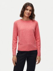 Vero Moda Sweter Doffy 10201022 Czerwony Regular Fit. Czerwone sukienki Vero Moda, l, bez wzorów, z syntetyku, bez ramiączek. Za 59.99 zł.