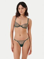 Bluebella Stringi Aster 42403 Zielony. Zielone stringi BlueBella, bez wzorów, z syntetyku. Za 69.99 zł.