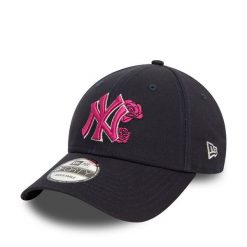 Czapka z daszkiem New Era. Niebieskie czapki z daszkiem New Era, bez wzorów. Za 139.99 zł.