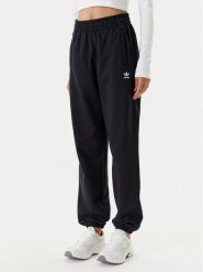 Adidas Spodnie dresowe Essentials French Terry IW0952 Czarny Loose Fit. Czarne spodnie dresowe adidas, bez wzorów, z bawełny. Za 239.99 zł.