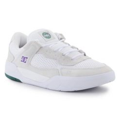 Buty DC Shoes Metric S X Ish ADYS100838-WHP białe. Białe buty treningowe bez wzorów, z gumy, bez zapięcia. Za 667.75 zł.