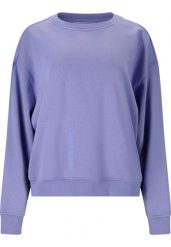 Bluza damska Athlecia Carmen. Fioletowe bluzy bez kaptura Athlecia, uniwersalny, bez wzorów, z bawełny, bez kaptura, na fitness i siłownię. Za 152.00 zł.