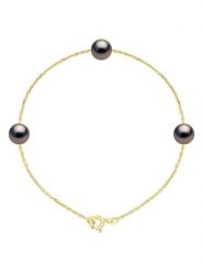 ATELIERS SAINT GERMAIN Złota bransoletka z perłami Tahiti rozmiar: onesize. Niebieskie bransoletki ATELIERS SAINT GERMAIN, z perłą, złote. Za 956.99 zł.