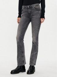 Mustang Jeansy Shelby 1015569 Szary Bootcut Fit. Szare jeansy Mustang, bez wzorów, z bawełny. Za 279.99 zł.