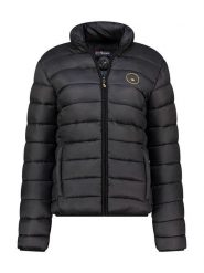 Geographical Norway Kurtka pikowana "Atikamap" w kolorze czarnym rozmiar: XXL. Czarne kurtki Geographical Norway, xxl, bez wzorów, bez kaptura. Za 171.68 zł.