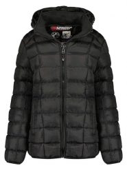 Geographical Norway Kurtka pikowana "Babette" w kolorze czarnym rozmiar: XL. Czarne kurtki Geographical Norway, xl, bez wzorów, bez kaptura. Za 236.05 zł.