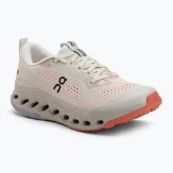 Buty do biegania damskie On Cloudsurfer Trail 2. Brązowe buty do biegania On, bez wzorów, bez zapięcia, do biegania. Za 649.99 zł.