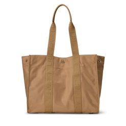 Torebka LAUREN RALPH LAUREN. Brązowe shopper bag Lauren Ralph Lauren, bez wzorów, bez dodatków. Za 739.99 zł.