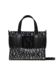 Armani Exchange Torebka 942690 3F742 00850 Czarny. Czarne torebki klasyczne Armani Exchange, bez wzorów, z materiału, bez dodatków. Za 579.99 zł.