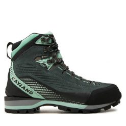 Trekkingi Kayland. Szare buty trekkingowe Kayland, bez wzorów, z gore-texu, bez zapięcia, trekkingowe, gore-tex. Za 919.99 zł.