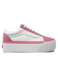 Tenisówki Vans. Białe trampki Vans, bez wzorów, bez zapięcia, vans old skool. Za 399.99 zł.
