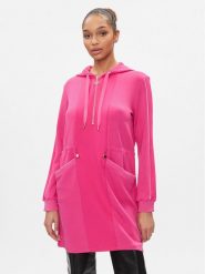 Liu Jo Sport Sukienka codzienna TA4023 J4616 Różowy Regular Fit. Czerwone sukienki Liu Jo Sport, na co dzień, xs, bez wzorów, z syntetyku, sportowe, bez kołnierzyka, bez ramiączek, proste. Za 359.99 zł.