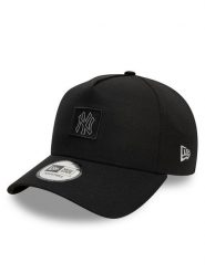 New Era Czapka z daszkiem Metallic Patch Eframe New York Yankees 60595208 Czarny. Czarne czapki z daszkiem New Era, bez wzorów, z bawełny. Za 99.99 zł.
