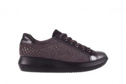 Trampki Imac 207300 Smoke Grey, Szary, Skóra naturalna - 37. Szare trampki Imac, bez wzorów, z lakierowanej skóry, bez zapięcia. W wyprzedaży za 89.10 zł.