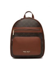Nine West Plecak CEO-OHIO-LDA8173 Brązowy. Brązowe plecaki Nine West, bez wzorów, z materiału, bez dodatków. Za 269.99 zł.
