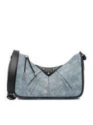 Guess Jeans Torebka CEO-GUESS-S-003-10 Niebieski. Niebieskie torebki klasyczne Guess Jeans, z aplikacjami, z jeansu, bez dodatków. Za 249.99 zł.