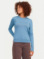 JJXX Sweter Cara 12255368 Niebieski Slim Fit. Niebieskie swetry JJXX, m, bez wzorów, z wiskozy, bez ramiączek. Za 89.99 zł.