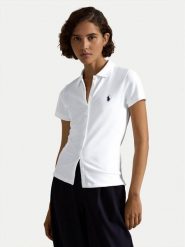 Polo Ralph Lauren Koszula 211939272002 Biały Slim Fit. Białe koszule Polo Ralph Lauren, s, bez wzorów, z bawełny, bez kołnierzyka, bez ramiączek. Za 449.99 zł.