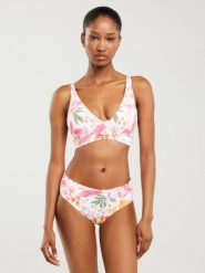 Góra od kostiumu kąpielowego z motywem kwiatowym Morra 000. Bikini BIG STAR, bez wzorów, eleganckie. Za 109.99 zł.