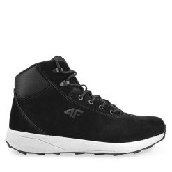 Trekkingi 4F. Czarne buty trekkingowe 4f, bez zapięcia. Za 239.99 zł.