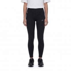 Damskie legginsy Kappa Idva. Niebieskie legginsy Kappa, bez wzorów, z elastanu, sportowe. Za 257.00 zł.