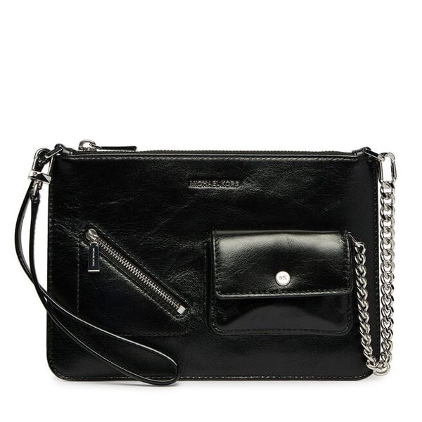 Torebka MICHAEL Michael Kors. Czarne kopertówki MICHAEL Michael Kors, bez wzorów, bez dodatków. Za 482.99 zł.