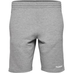 Spodenki bawełniane sportowe damskie Hummel Go Cotton Bermuda Shorts Woman. Szare szorty sportowe Hummel, bez wzorów, z bawełny, do piłki ręcznej. Za 164.50 zł.