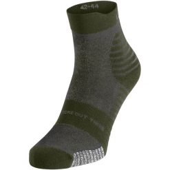 Skarpetki UNI ODLO Socks quarter PERFORMANCE MERINO TRAIL. Zielone skarpetki ODLO, bez wzorów, z elastanu. Za 89.99 zł.